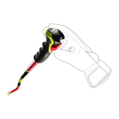 Bastón Leki Worldcup Lite SL 3D BRIGHT Junior. - Imagen 3